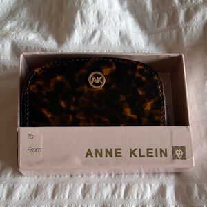 Anne Klein Tortoiseshell Patterned Clutch / small wallet